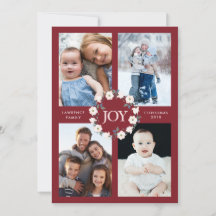 Joy Blush Burgundy Blumenkraut Weihnachten 4 Foto