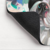 'Joy' Boston Terrier Dog Art Mouse Pad Mousepad (Ecke)