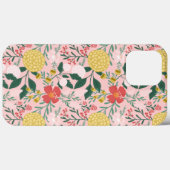 Joy Botanical Floral Festival Garden Muster Pink Case-Mate iPhone Hülle (Rückseite (Horizontal))