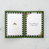 Joy! Buffalo Kariert Angel Karte (Innenseite)