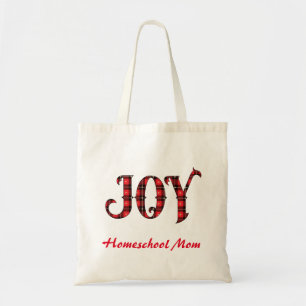 Joy Buffalo Kariert Homeschool Mama Tragetasche