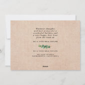 Joy Business Christmas | Firmenlogo Feiertagskarte (Rückseite)