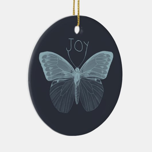Joy Butterfly Keramikornament (Rechts)