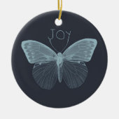 Joy Butterfly Keramikornament (Vorne)