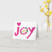 Joy Cards Karte (Gelbe Blume)