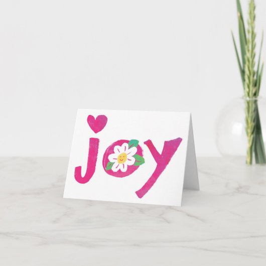 Joy Cards Karte (Vorderseite)