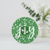 JOY Chiropractic Flat Holiday Weihnachtskarten Feiertagskarte (Stehend Vorderseite)