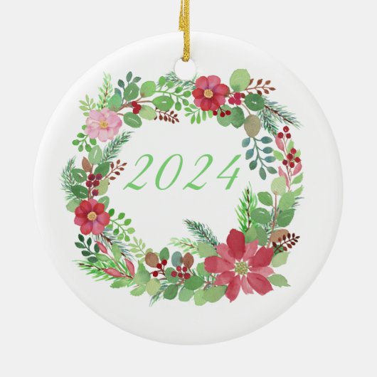 Joy Christmas Advent Ornament (Hinten)