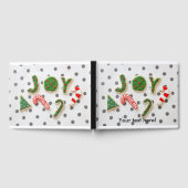 Joy Christmas Cookies Gästebuch (Voll)