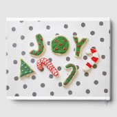 Joy Christmas Cookies Gästebuch (Rückseite)