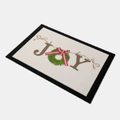 Joy Christmas Doormat Fußmatte (Schrägansicht)