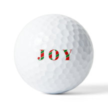 JOY Christmas / Festive Holiday Golf Gift