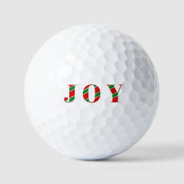 JOY Christmas / Festive Holiday Golf Gift Golfball