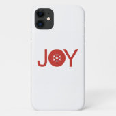 Joy Christmas iPhone 11 Fall Case-Mate iPhone Hülle (Rückseite)