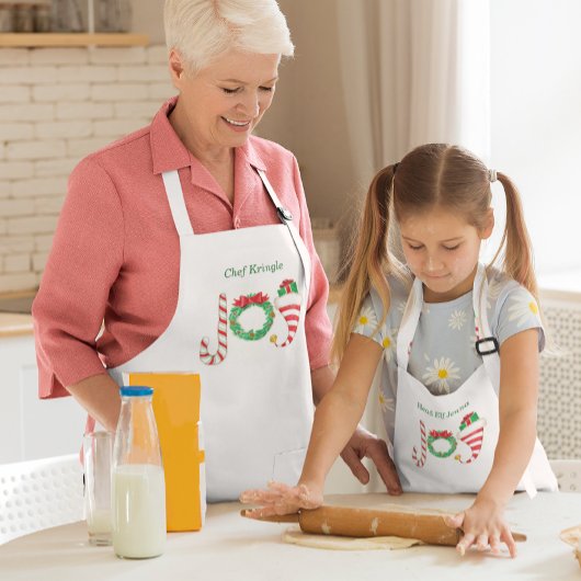 Joy Christmas Kinderschürze