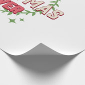 Joy Christmas Lover Geschenkpapier (Ecke)