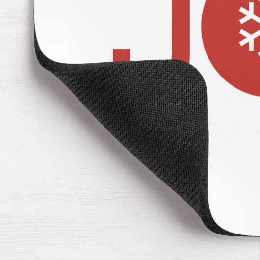 Joy Christmas Mouse Pad Mousepad (Ecke)