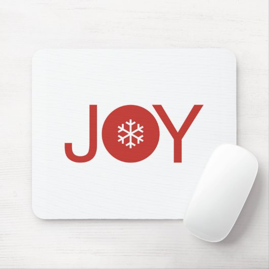 Joy Christmas Mouse Pad Mousepad (Mit Mouse)
