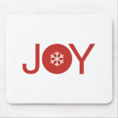 Joy Christmas Mouse Pad Mousepad (Vorne)