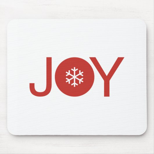 Joy Christmas Mouse Pad Mousepad (Vorne)