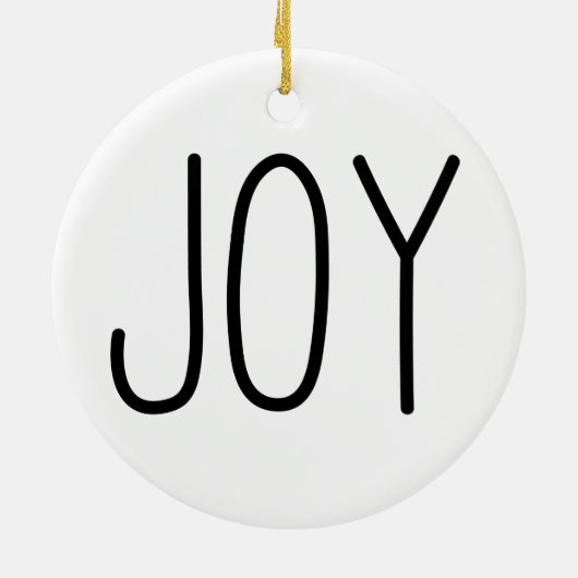 JOY - CHRISTMAS ORNAMENT (Hinten)