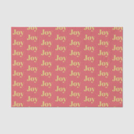 Joy Christmas Tissue Paper Seidenpapier