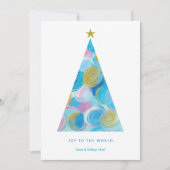 Joy Christmas Tree Card - Bliss Ankündigung (Vorderseite)