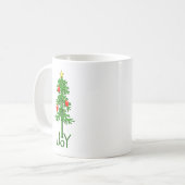 Joy Christmas Tree Kaffeetasse (Vorderseite Links)