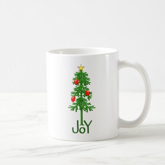 Joy Christmas Tree Kaffeetasse (Rechts)