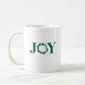 Joy Christmas Wreath mit Berries Kaffeetasse (Links)