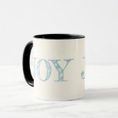 Joy Custom Color Tasse Weihnachtsgeschenk Tasse (Vorderseite Links)