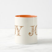Joy Custom Color Tasse Weihnachtsgeschenk Tasse (Zentrum)