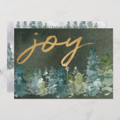 Joy Custom Family Foto Grünwald Weihnachten (Vorne/Hinten)