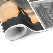 Joy Custom Personalisiert Foto Wrapping Paper Geschenkpapier (Rolleneckpunkt)