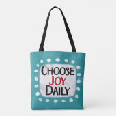 Joy Daily Tote Bag Tasche (Rückseite)