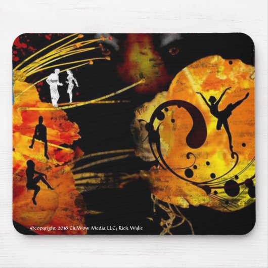 Joy - "Dance of Life" Mousepad (Vorne)