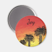 Joy "Desert Celebration" Magnet von All Joy Art (Vorderseite/Rückseite)