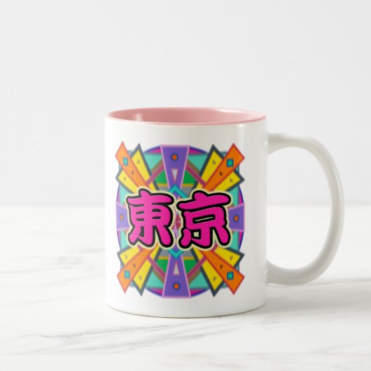 Joy Design "Tokyo" in Kanji Characters Tasse Cup (Rechts)