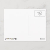 "Joy...die einfachste Form der Dankbarkeit" Postkarte (Rückseite)