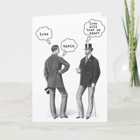 Joy Division Grußkarte Karte (Vorderseite)