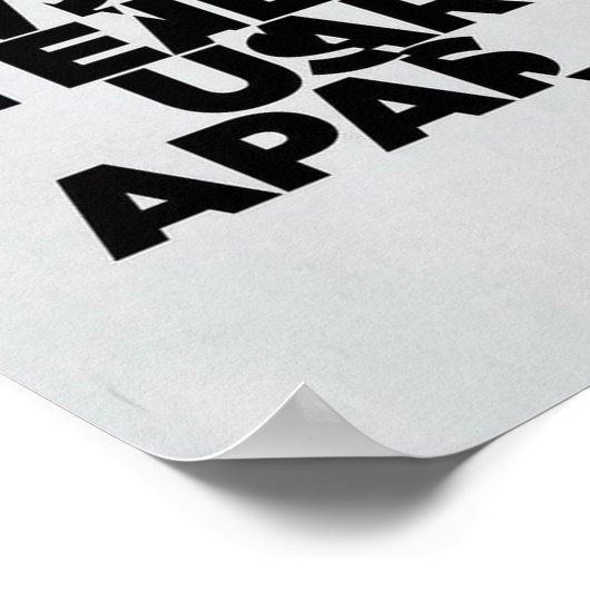 Joy Division Liebe wird uns als Teil Poster reißen (Ecke)