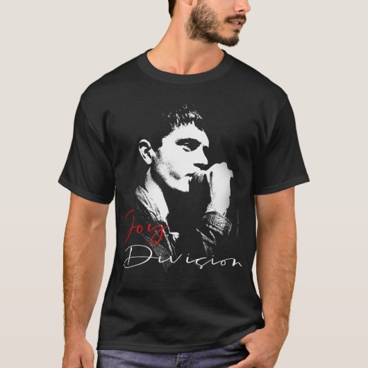 Joy Division T - Shirt Throw Kissen (Vorderseite)
