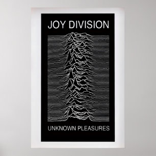 Joy Division, Unknown Pleasures Vintage-Album Poster