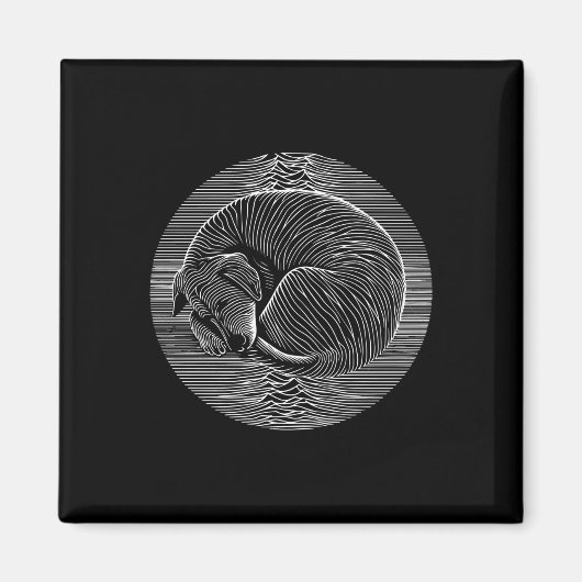 Joy Dog Magnet (Vorne)