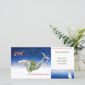 Joy Dolphin Weihnachtsporpoise (Stehend Vorderseite)