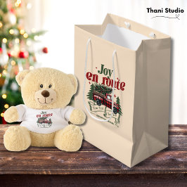 Joy en route Christmas Begins Truck & X-Mas Tree Mittlere Geschenktüte