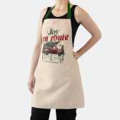 Joy en route Christmas Begins Truck & X-Mas Tree Schürze (InSitu)