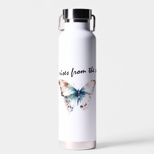 Joy erhebt sich vom Soul Butterfly Trinkflasche (Vorne)