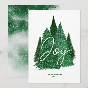 Joy Evergreen Weihnachten Wintergrüner Tannenbau