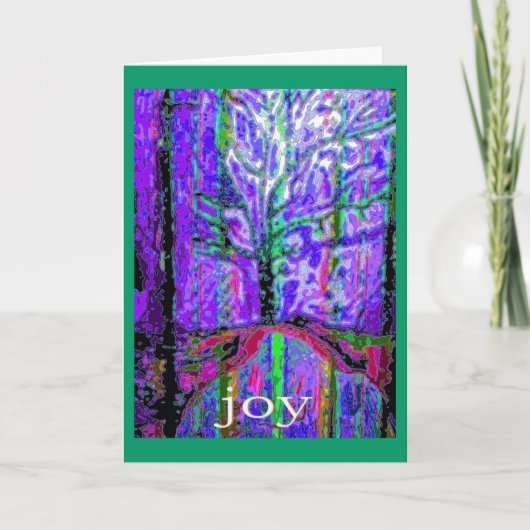 Joy Feiertagskarte (Vorderseite)